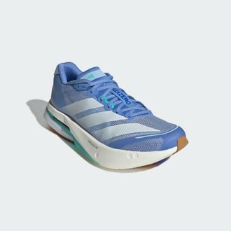 adidas adidas Performance Womens Adizero Boston 13 Shoes - Blue Textile - Size UK 6.5