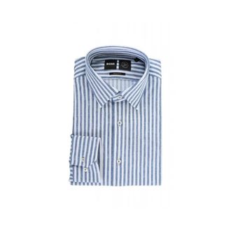HUGO BOSS Hombre, Camisas, Azul, Talla: M
