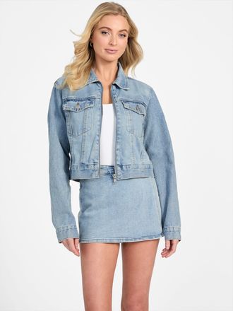 Guess Denim Zip Jacket