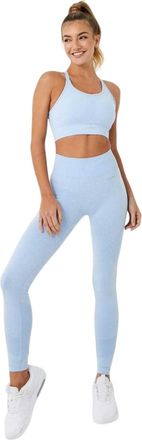 Usa Pro Dames/Dames Naadloze Sportbeha (Brunnera Blauw)