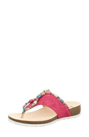 Think Julia Rope Flip Flop in Fushia Combo at Nordstrom, Size 10-10.5Us