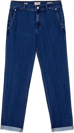 Oltre Chino Jeans - Dames - Slim Fit Jeans - Blauw - 2XL - Katoen - Jeans