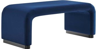 ModWay Koda Performance Velvet Waterfall Ottoman