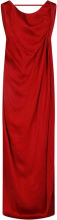 Maison Margiela Abito Maxi In Satin