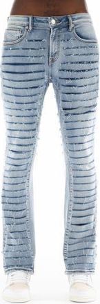 HVMAN Mars Slashed Bootcut Jeans in Bleach at Nordstrom Rack, Size 28