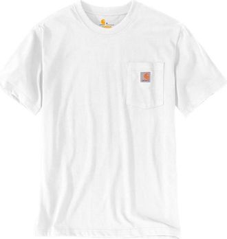 Carhartt Work in Progress Workw Pocket S/S T-Shirt f&uuml;r Herren | wei&szlig;