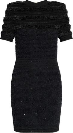 Balmain Abito a maniche corte - Nero