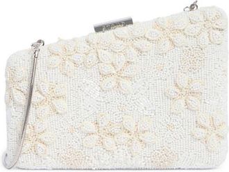 Staud Carmella Beaded Clutch in Garden Party at Nordstrom