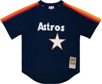 Mitchell & Ness T-shirt MLB Astros 1991 Jeff Bagwell - Blu