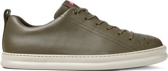 Camper Runner Four perforated sneakers - men - Calf Leather/Recycled Polyester/Polyethylene vinyl acetate (PEVA) - 39 - Green