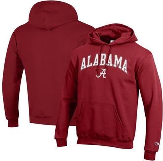 Champion Mens Champion Crimson Alabama Crimson Tide Arch Over Logo Pullover Hoodie at Nordstrom, Size Xx-Large