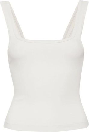 Entire studios Rice Square Neck Tank Top - Dames - Tops zonder mouwen - Beige - M - Tops