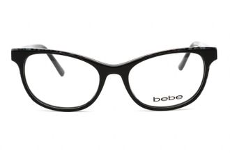 Bebe BB5198 Cat Eye Plastic Eyeglasses - Black