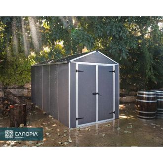 Canopia by Palram Canopia Rubicon Caseta De Jardin Ultra Durable Para Exteriores 378x185x217 Cm