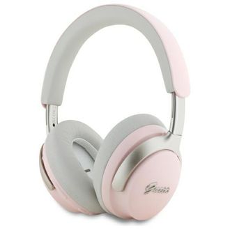 OEM Auriculares Supraaurales Bluetooth Guess Anc/enc Con Logotipo Met&aacute;lico En Color Rosa