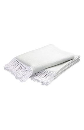 Matouk Pezzo Throw Blanket in Opal at Nordstrom