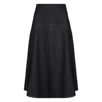 Jacquemus Dames, Rokken, Blauw, Maat: W26 Katoen