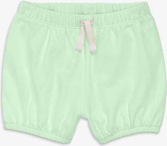 primary Baby Organic Bubble Short in Light Clover at Nordstrom, Size 12-18M