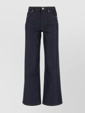 A.P.C. elisabeth wide-leg denim trousers