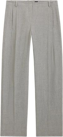 BOSS Pantaloni con lavorazione in rilievo - Grigio