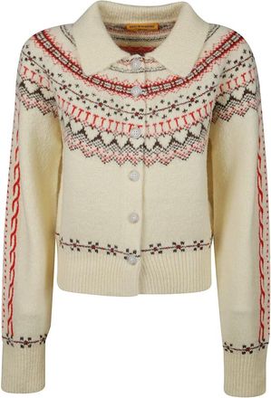 Guest In Residence Cloud Chalet Cardigan - Dames - Vesten - Veelkleurig - M - Wol - Truien & Vesten