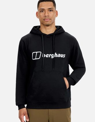 Berghaus Mens Berghaus Logo Hoody - Black - Size: 36