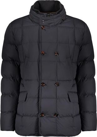 Moorer Water-resistant Padded Jacket - male - Moorer - Down Jackets - Blue - 3XL - Jackets