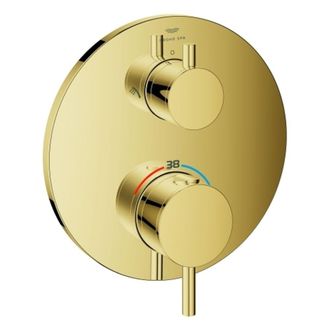 GROHE Grifo Termost&aacute;tico De Ducha Atrio 24358 Fms Para 35604 Conmutaci&oacute;n De 2 V&iacute;as Cool Sunrise, 24358gl0
