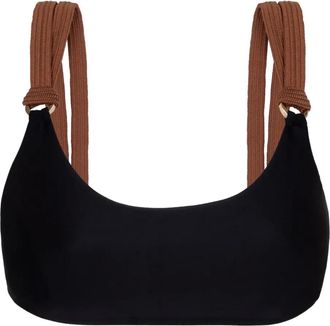 Lenny Niemeyer braided-strap bikini top - Black
