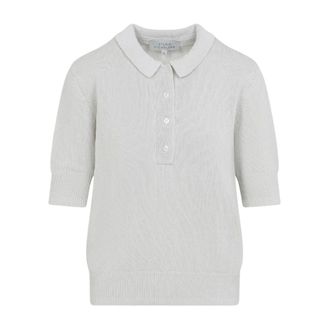 STUDIO NICHOLSON Polo Shirts, female, Gray, Size: 2XS Tolsa Polo
