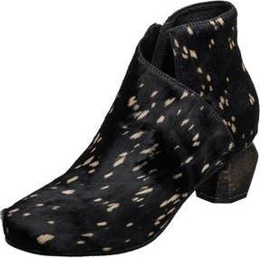 Antelope Greta Genuine Calf Hair Bootie in Black at Nordstrom Rack, Size 7