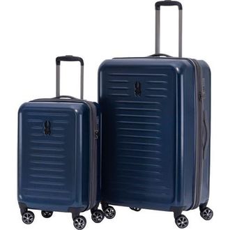 Spyder Rails 2 Piece Luggage Set in Carbon Blue at Nordstrom