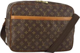 Louis Vuitton Pre-owned Cross Body Bags, female, Brown, Size: ONE SIZE Pre-owned Vintage Monogram Shoulder Bag