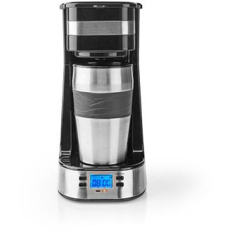 Nedis Cafetera De Una Taza Taza Port&aacute;til De Doble Pared 0,42 L Temporizador Ne550718476