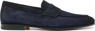Santoni Scarpe Blu-Uomo