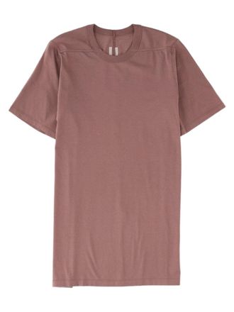 Rick Owens Grey Minimalist Cotton T-Shirt