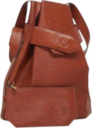 Louis Vuitton Pre-owned Bucket Bags, female, Brown, Size: ONE SIZE Pre-owned Vintage Bucket Bag