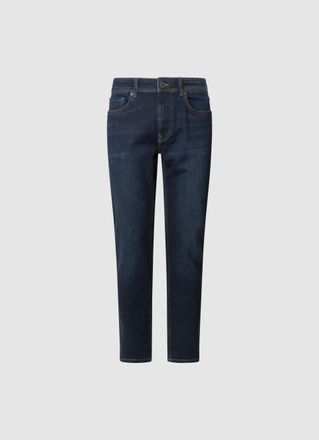 Pepe Jeans London Tapered-fit-Jeans »TAPERED JEANS STANLEY« Ziernähte an den Gesässtaschen