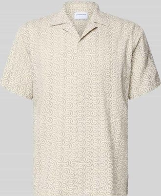 Lindbergh Lindbergh Relaxed Fit Freizeithemd mit Leinen-Anteil in Offwhite, Gr&ouml;&szlig;e XXXL