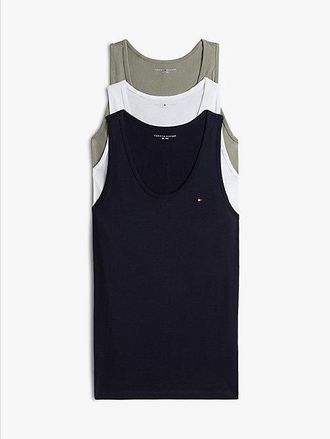 Tommy Hilfiger 3-Pack Signature Lounge Tank Tops