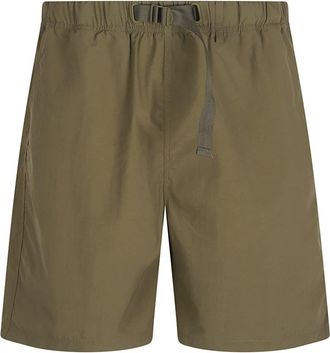 Maison Kitsun&eacute; Belted Technical Shorts - Heren - Korte Broeken - Groen - L - Korte Broeken