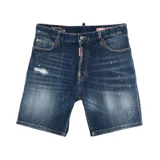 Dsquared2 Marine Shorts - male - Dsquared2 - Denim Shorts - Blue - M - Shorts