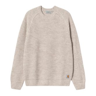 Carhartt Work in Progress Firth Sweater - Heren - Truien - Beige - Maat: XS Wol