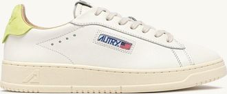 Autry DALLAS LOW SNEAKERS IN DAIQUIRI GREEN AND MARSHMALLOW LEATHER