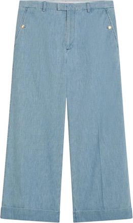 Valentino Katoenen Jeans - Heren - Loose Fit Jeans - Blauw - M - Katoen - Jeans