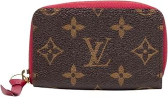 Louis Vuitton Pre-owned Card Case - Dames - Vintage Accessoires - Bruin - ONE Size - Leer - Vintage