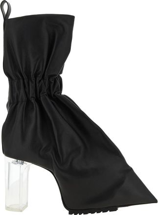 Rick Owens Black Solid Taquito Boots