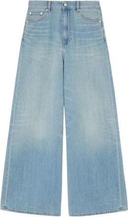 Ganni Lightweight Denim Marri 2.0 Jeans - Dames - Loose Fit Jeans - Blauw - W27 - Denim - Jeans