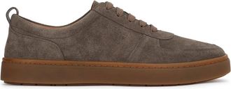 Kazar Schoenen, Heren, Grijs, 46 EU, Leer, Maldwyn Sneakers
