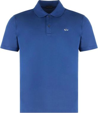 Paul & Shark Klassiek Poloshirt - Heren - Polos - Blauw - XL - Katoen - Tops